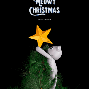 Meowy Christmas - Tree Topper