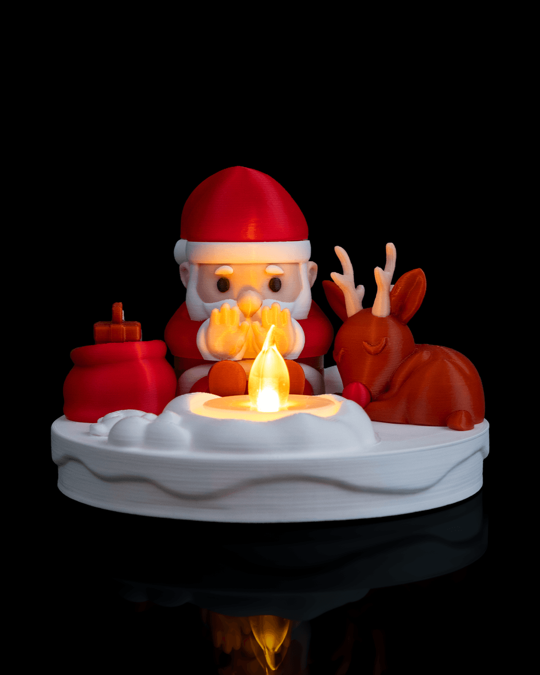 Santa’s Bonfire - Table Lamp - Image 2