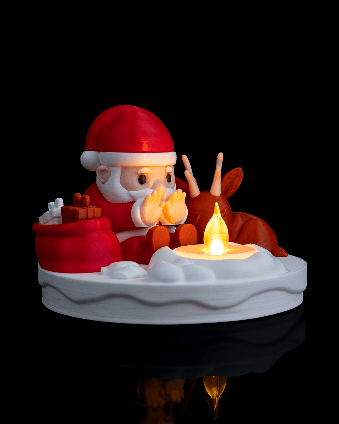 Santa’s Bonfire - Table Lamp - Image 3