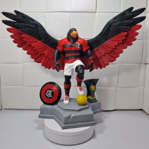 Mascote do Flamengo c/ Asas - Malvadão Tam 35x30cm