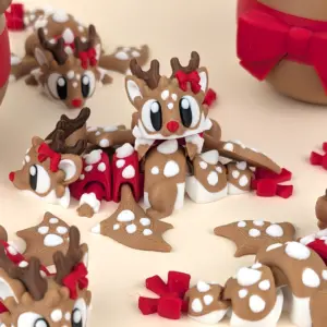 Reindeer Mini Dragon & Egg