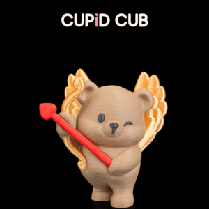 Chaveiro Urso Cupido