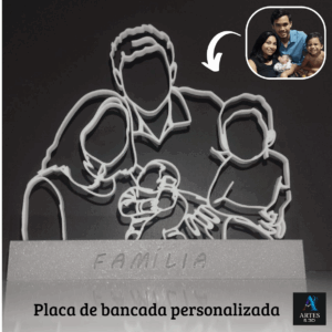 Enfeite de bancada personalizada