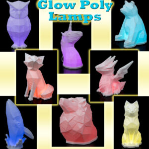 Glow Poly Lamps