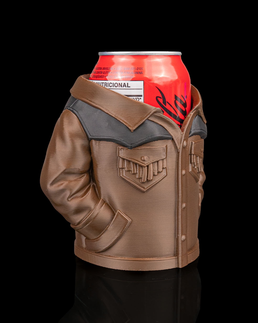 Suede Jacket - Can Holder - Image 3