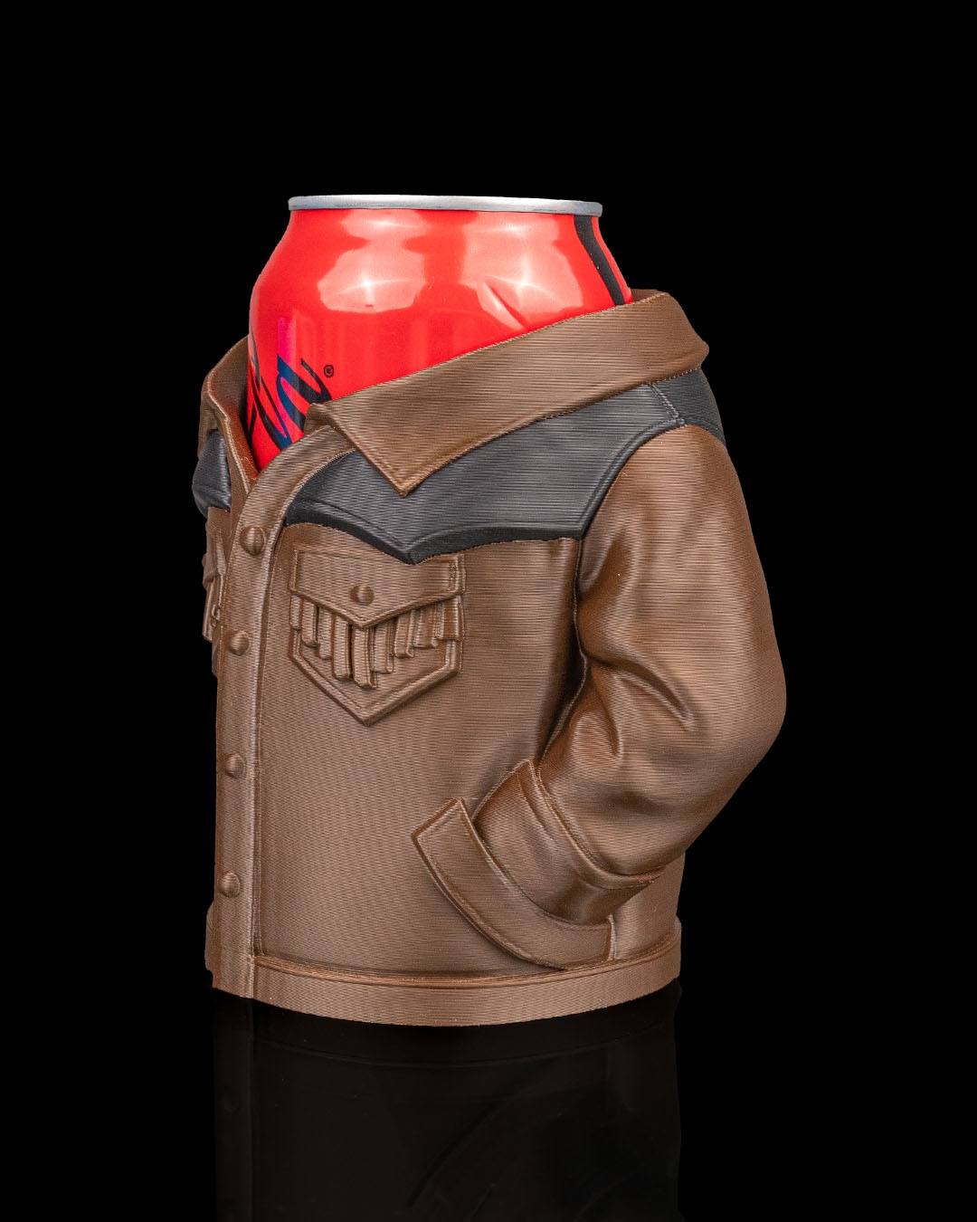 Suede Jacket - Can Holder - Image 6