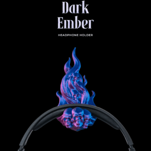 Dark Ember - Headphone Holder