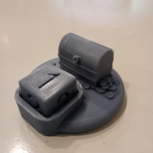 Token de tesouro - Modelo Dice