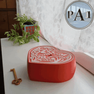 Lockable Heart Box