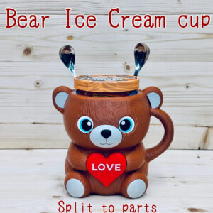 Bear Ice Cream Cup