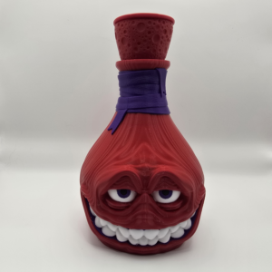 Monster Potion Bottle with Happy Smile