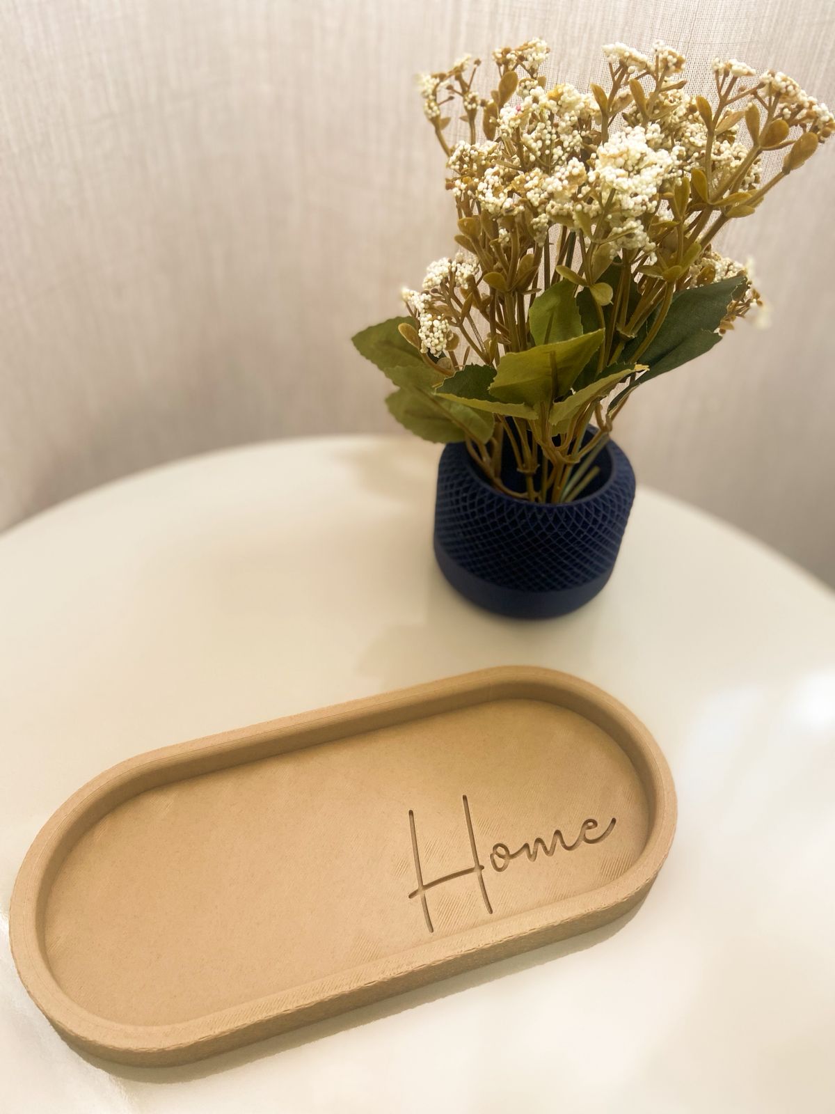 Porta Chaves Decorativo | Impresso em 3D | Design Elegante em PLA