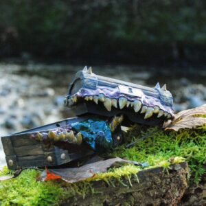 mimic box boite rangement carte de collection sleeve peint