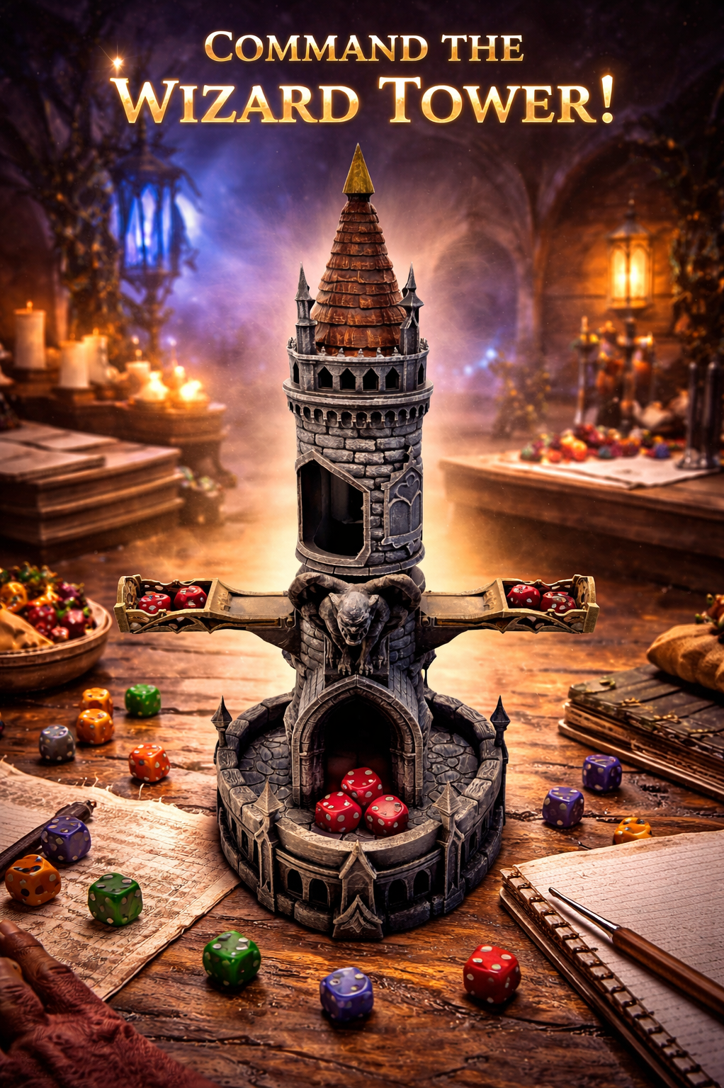 Gargoyles Roost Dice Tower