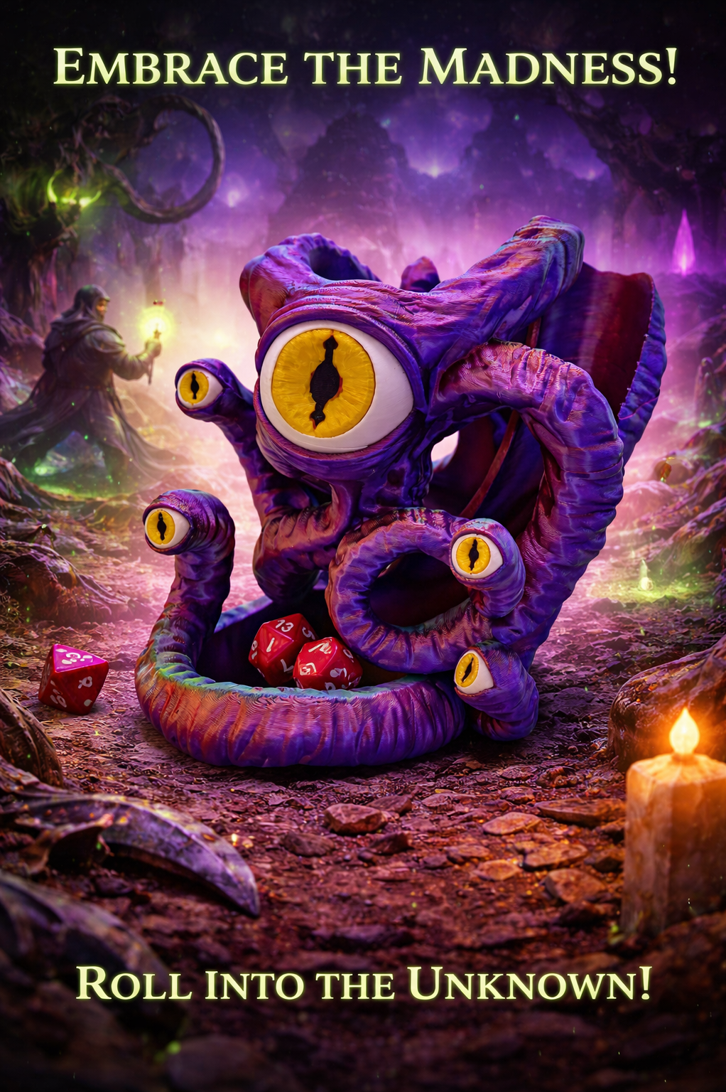 The Overseer Can Holder & Dice Tower