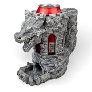 Dragon's Fortress Can Holder & Dice Tower